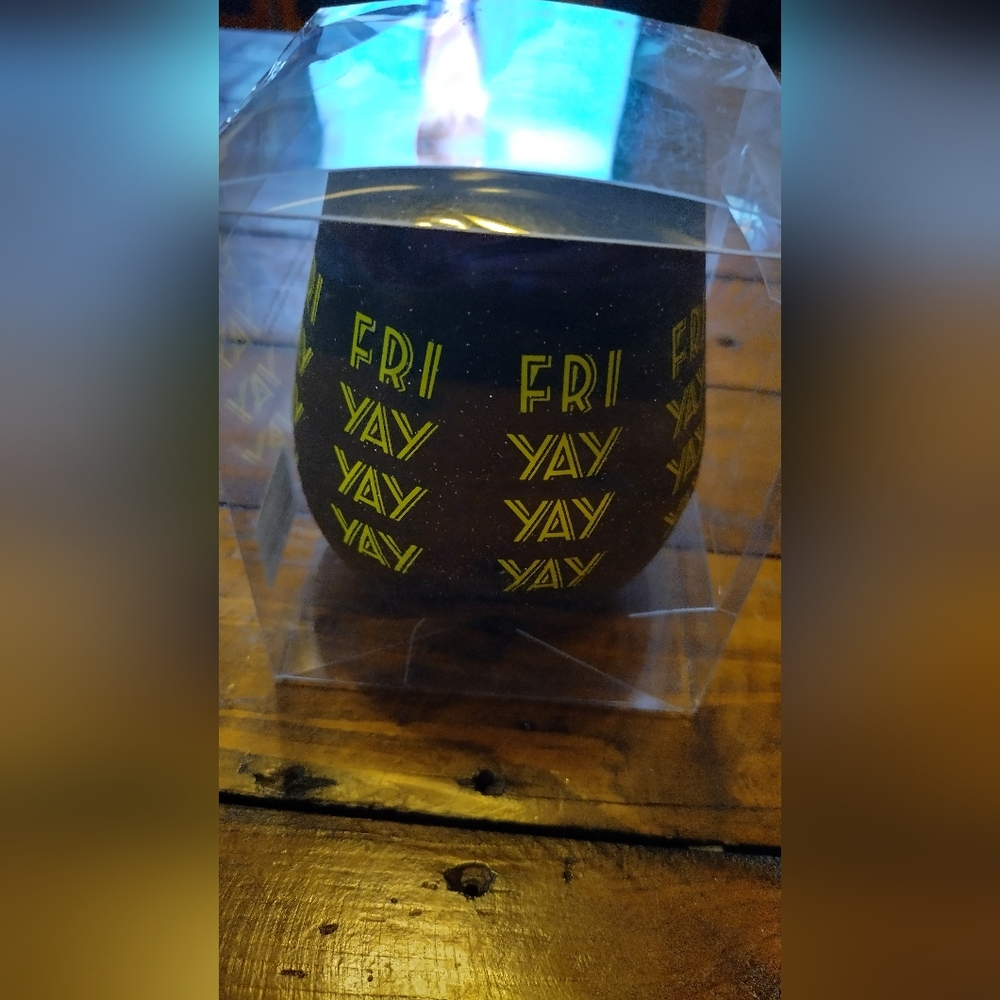 F r I yay wine glass